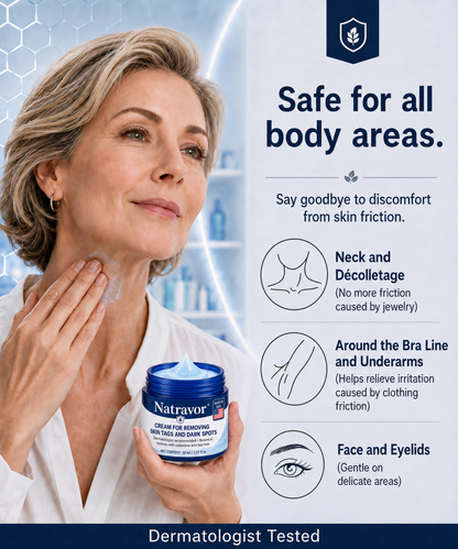 Natravor® 7-𝐃𝐚𝐲 𝐒𝐤𝐢𝐧 𝐓𝐚𝐠 & 𝐒𝐩𝐨𝐭 𝐄𝐫𝐚𝐬𝐞𝐫 𝐂𝐫𝐞𝐚𝐦 , Moles & Spots – 7‑Day Painless & Scar‑Free – Advanced Care for Skin Imperfections 💎