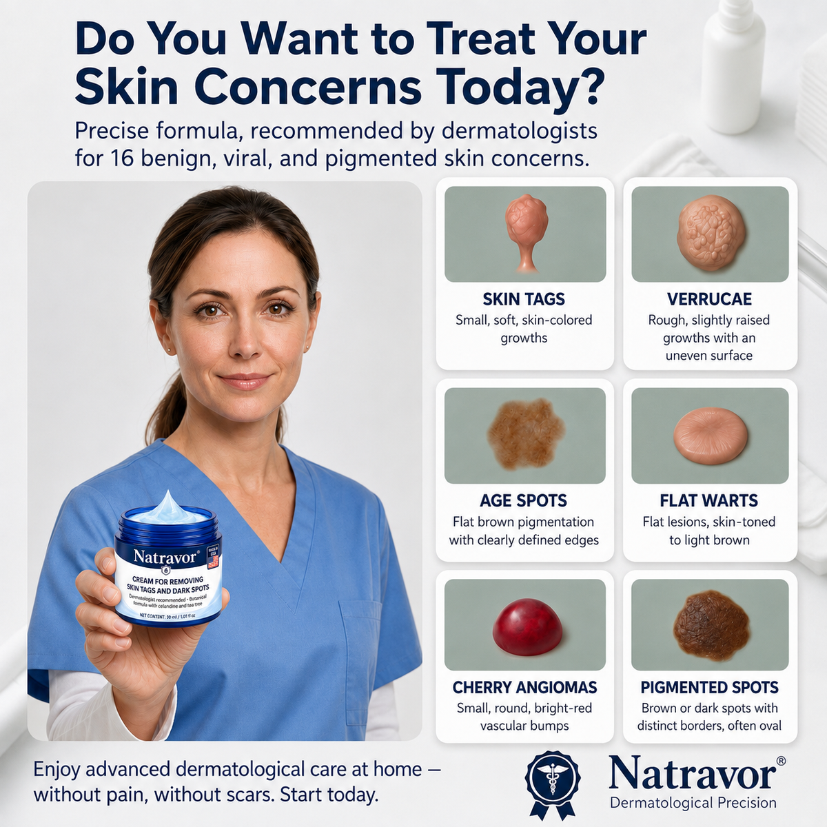 Natravor® 7-𝐃𝐚𝐲 𝐒𝐤𝐢𝐧 𝐓𝐚𝐠 & 𝐒𝐩𝐨𝐭 𝐄𝐫𝐚𝐬𝐞𝐫 𝐂𝐫𝐞𝐚𝐦 , Moles & Spots – 7‑Day Painless & Scar‑Free – Advanced Care for Skin Imperfections 💎