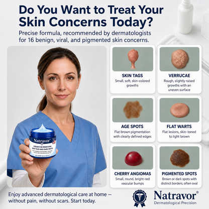 Natravor® 7-𝐃𝐚𝐲 𝐒𝐤𝐢𝐧 𝐓𝐚𝐠 & 𝐒𝐩𝐨𝐭 𝐄𝐫𝐚𝐬𝐞𝐫 𝐂𝐫𝐞𝐚𝐦 , Moles & Spots – 7‑Day Painless & Scar‑Free – Advanced Care for Skin Imperfections 💎