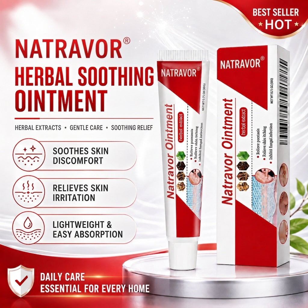 Natravor® Botanical Skin Relief Ointment for Dry, Itchy & Flaky Skin