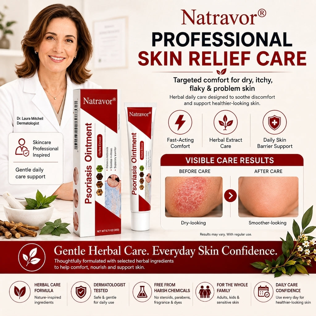 Natravor® Botanical Skin Relief Ointment for Dry, Itchy & Flaky Skin
